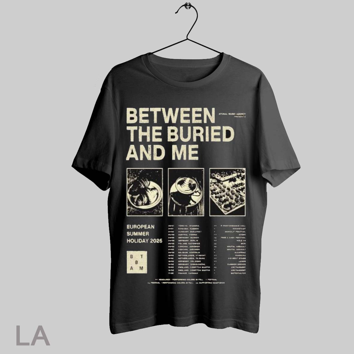 Top Between The Buried And Me The European Summer Holiday 2025 Tour Dates T Shirt Sweatshirt Hoodie Shirt