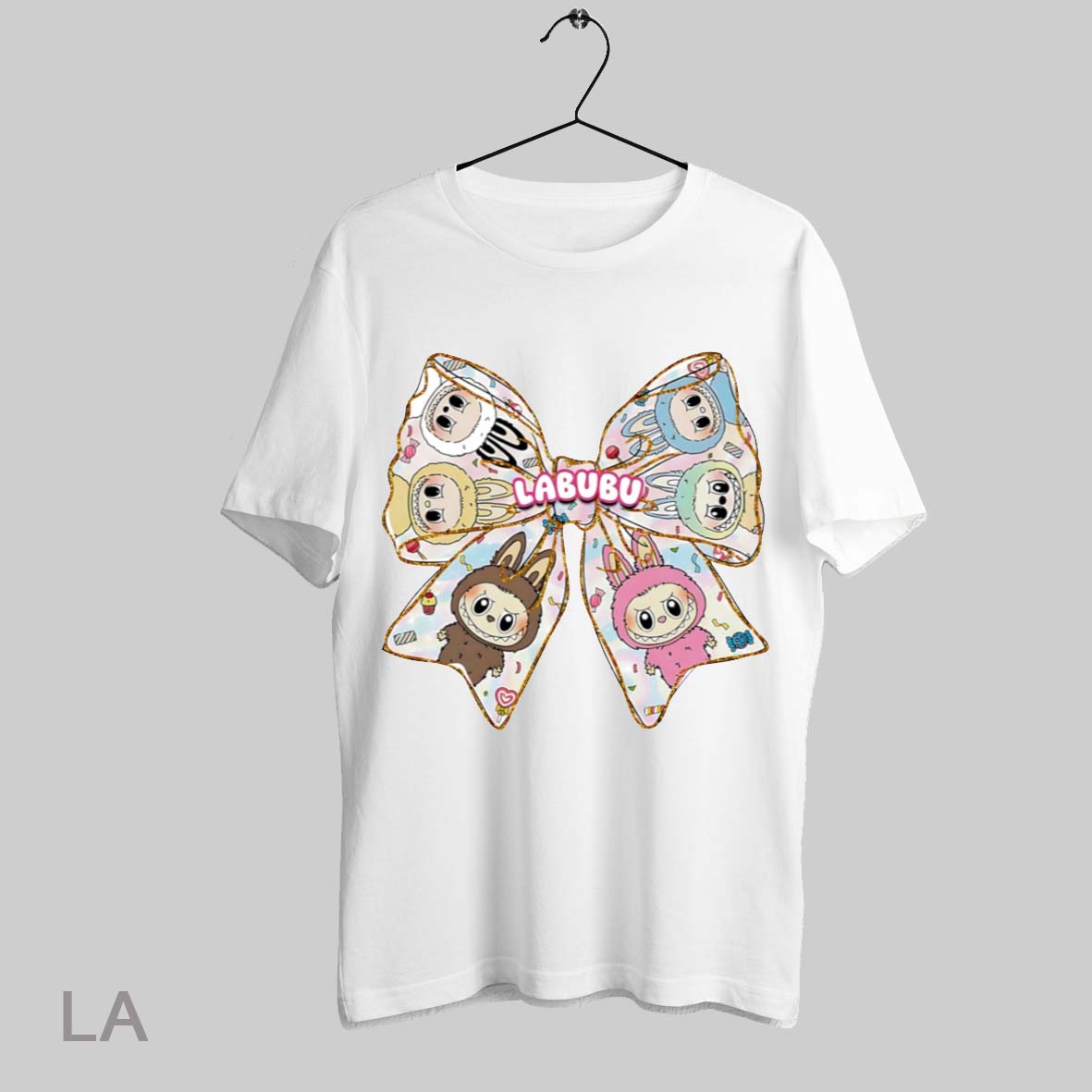 Top Coquette Bow Cute Labubu The Monsters T Shirt Sweatshirt Hoodie Shirt
