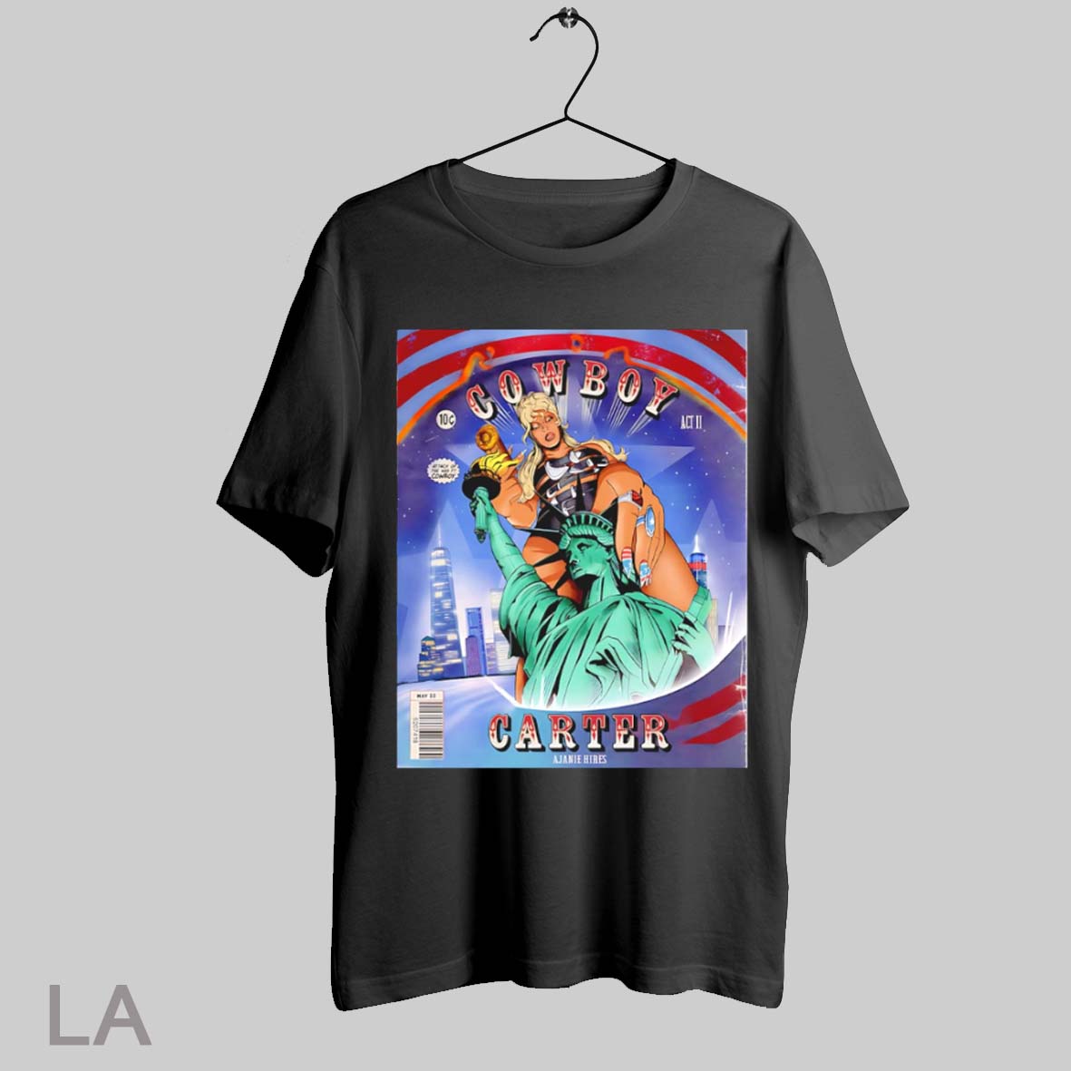 Top Cowboy Carter Statue Of Liberty T Shirt Sweatshirt Hoodie Shirt