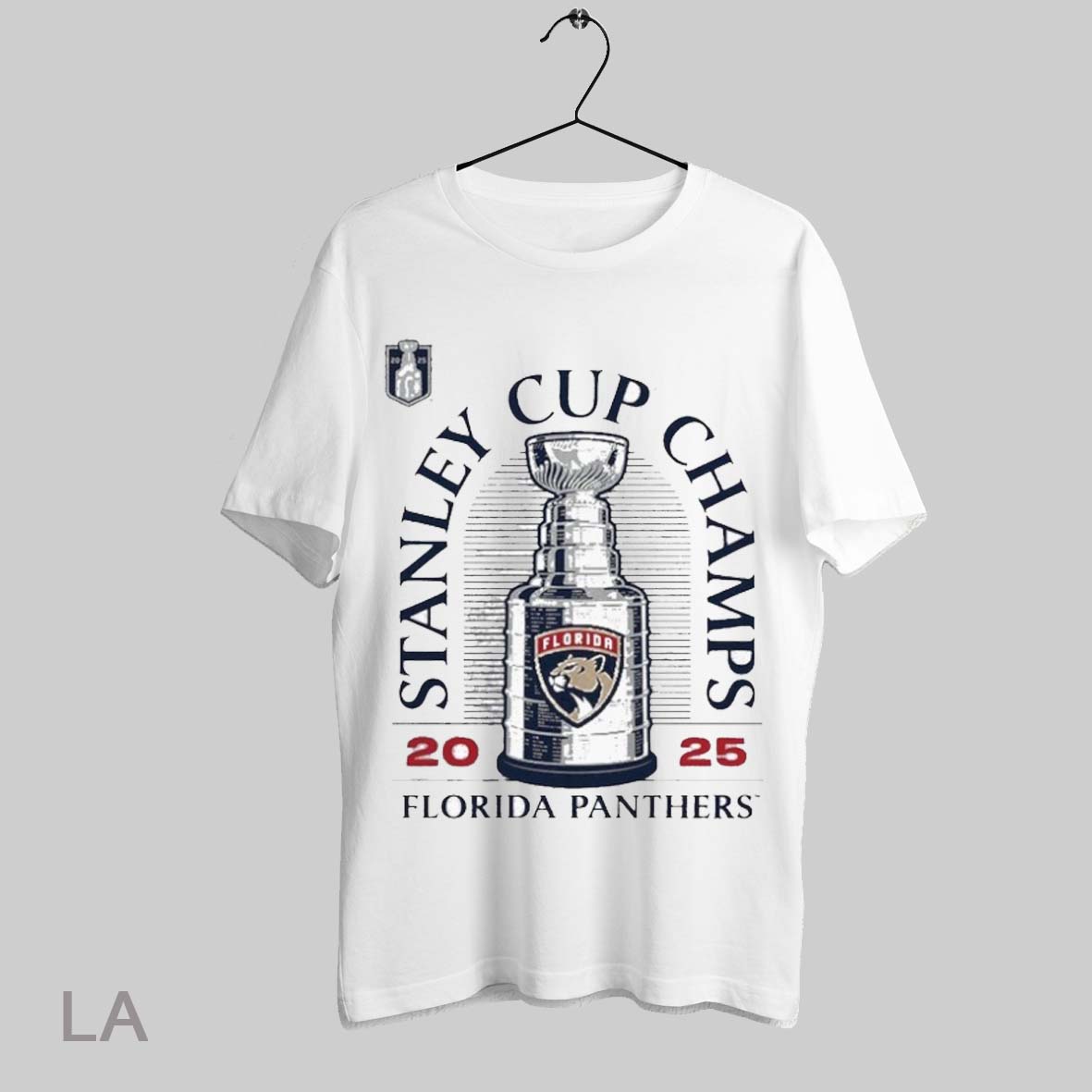 Top Florida Panthers 2025 Stanley Cup Champions Nhl Trophy T Shirt Sweatshirt Hoodie Shirt