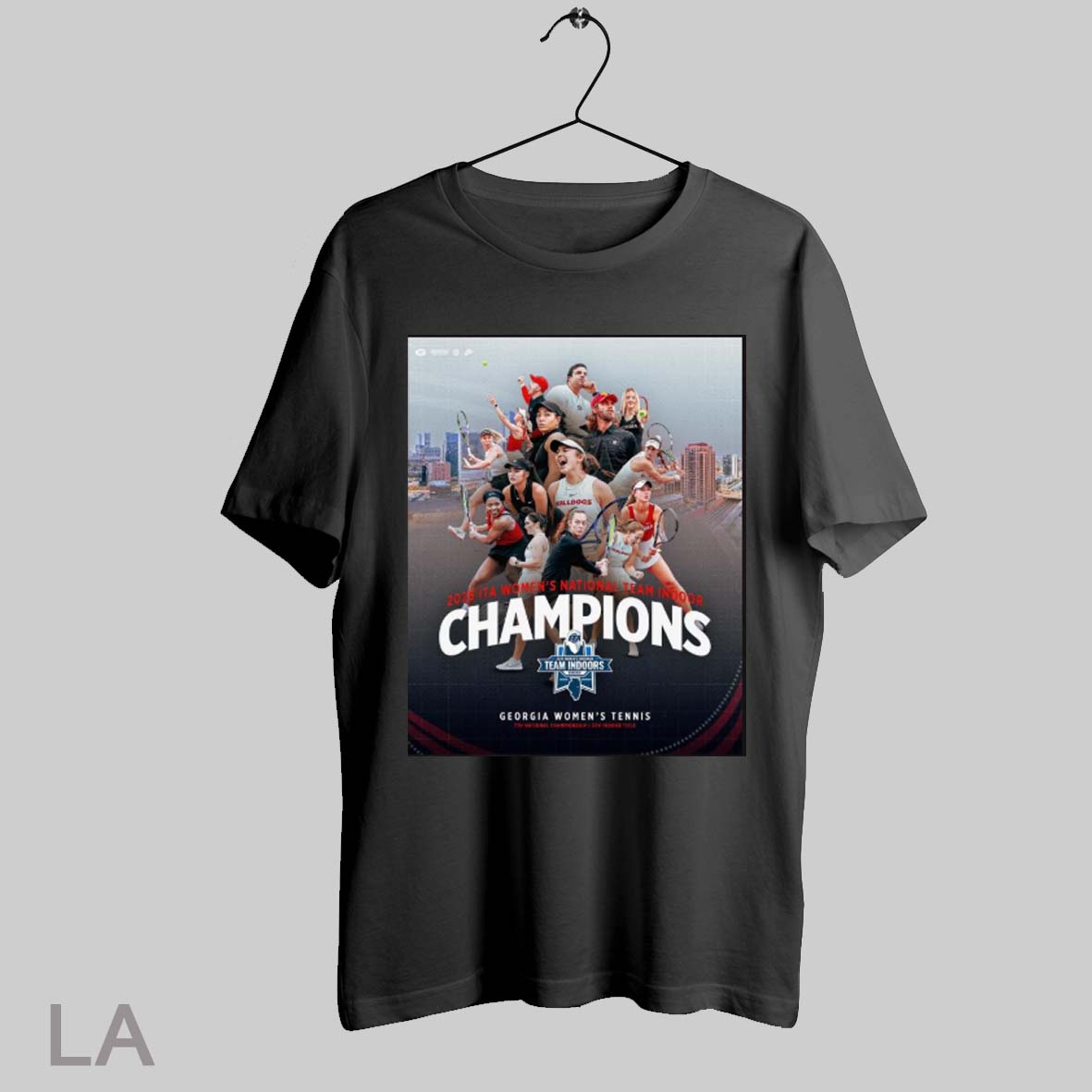 Top Georgia Bulldogs Womens Tennis 2025 Ita Womens National Team Indoor Champions 7th National Championship Poster T Shirt Sweatshirt Hoodie Shirt