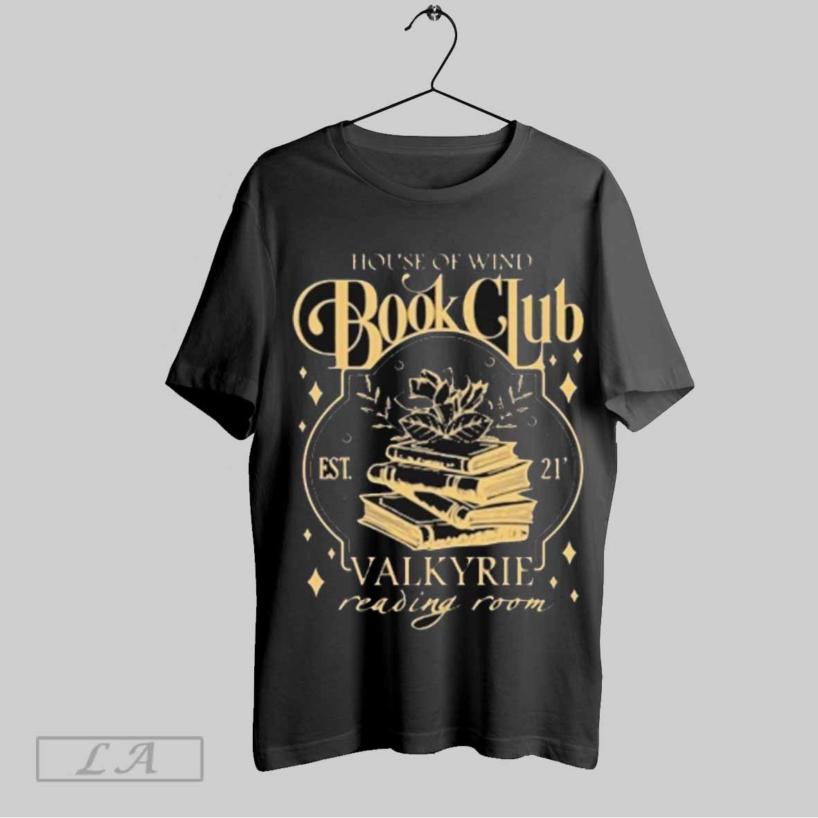 Top House Of Wind Book Club Valkyrie Reading Room T Shirt Sweatshirt Hoodie Shirt