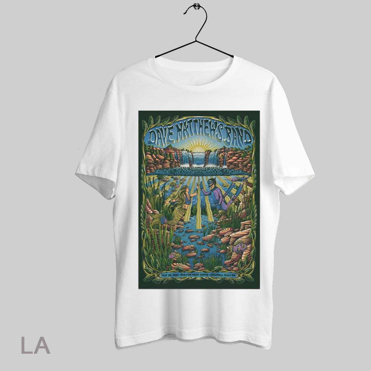 Top Poster Dave Matthews Band May 30 2025 Blossom Music Center Cuyahoga Falls Oh T Shirt Sweatshirt Hoodie Shirt