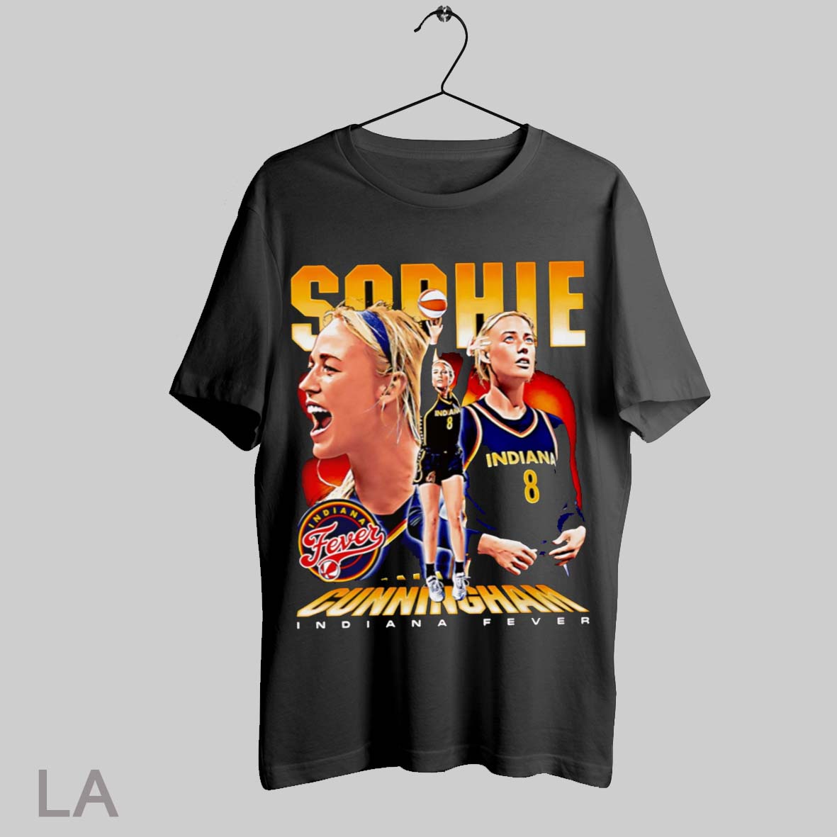 Top Sophie Cunningham Indiana Fever Graphic Vintage T Shirt Sweatshirt Hoodie Shirt