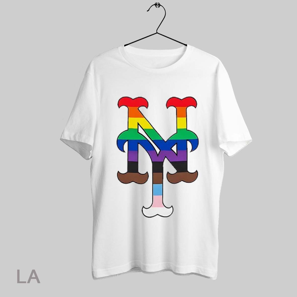 Top New York Mets Pride 2025 Logo T Shirt Sweatshirt Hoodie Shirt