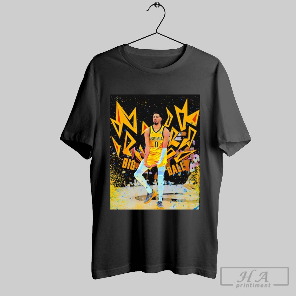 Tyrese Haliburton Indiana Pacers Big Balls Dance Shirt
