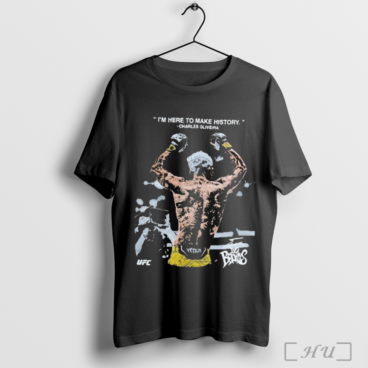 Ufc Charles Oliveira Back Up T Shirt Sweatshirt