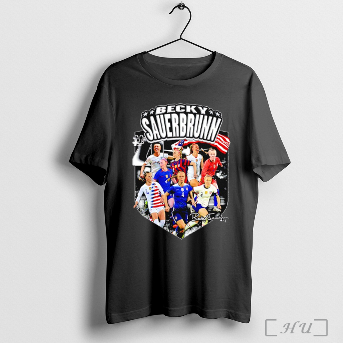 Uswnt Becky Sauerbrunn Signature Graphic T Shirt Sweatshirt Jpg