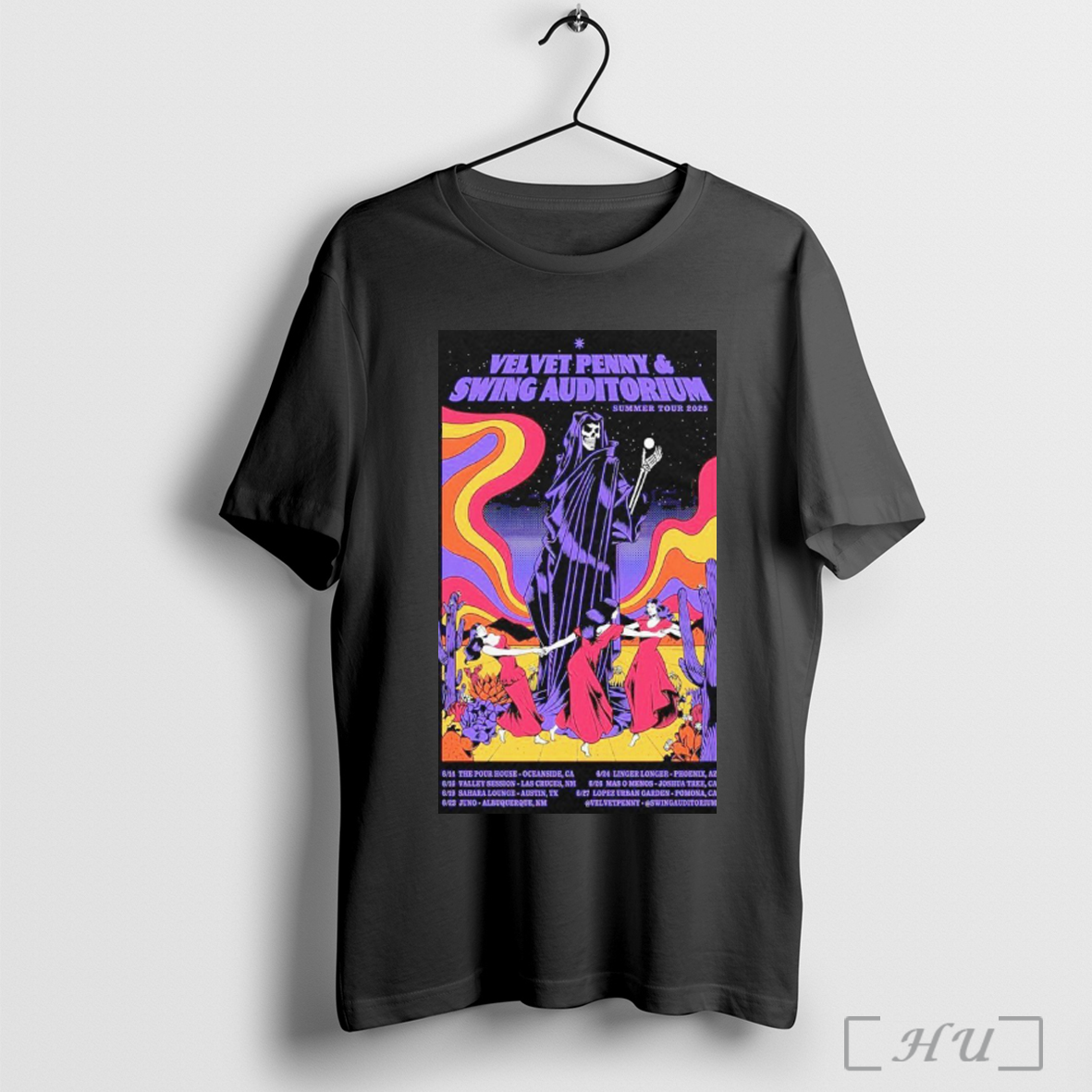 Velvet Penny And Swing Auditorium Summer 2025 Tour T Shirt Sweatshirt
