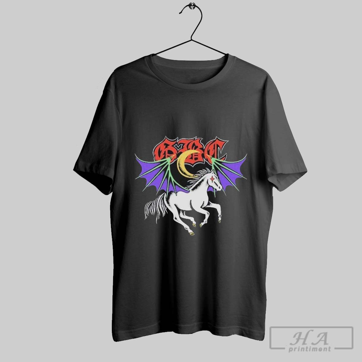 Wicca Phase Springs Eternal Mystical Friend Horse T Shirts