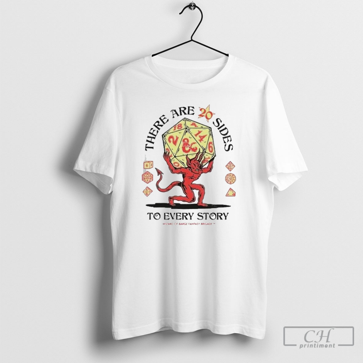 Wizard Of Barge There Are 20 Sides To Every Story T Shirt