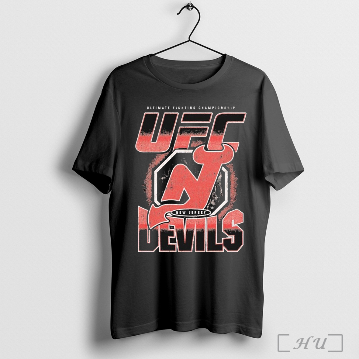 X New Jersey Devils X Ufc Ultimate Fighting Championship 2025 T Shirt Sweatshirt
