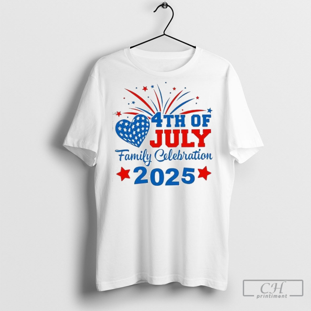 4th Of July Family Celebration 2025 T Shirt