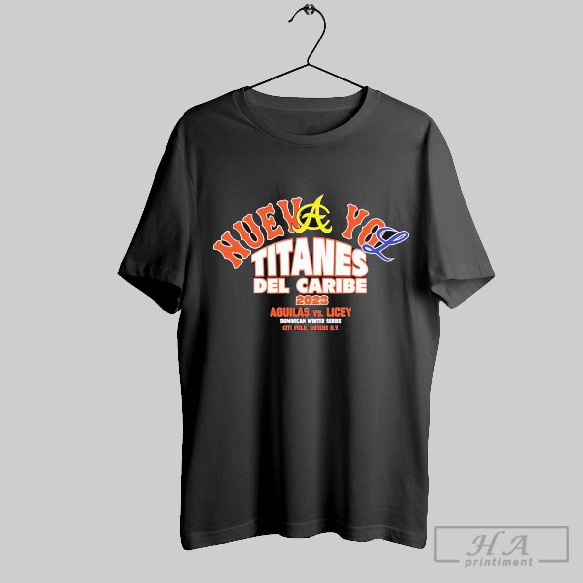 Aguilas Vs Licey Nueva Yol Titanes Del Caribe 2023 T Shirts