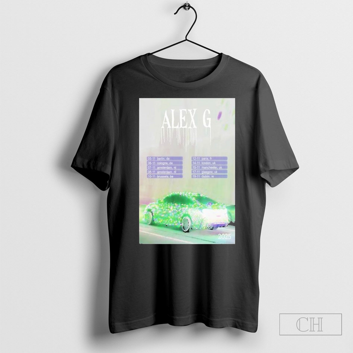 Alex G Uk And Eu Tour 2025 Dates T Shirt