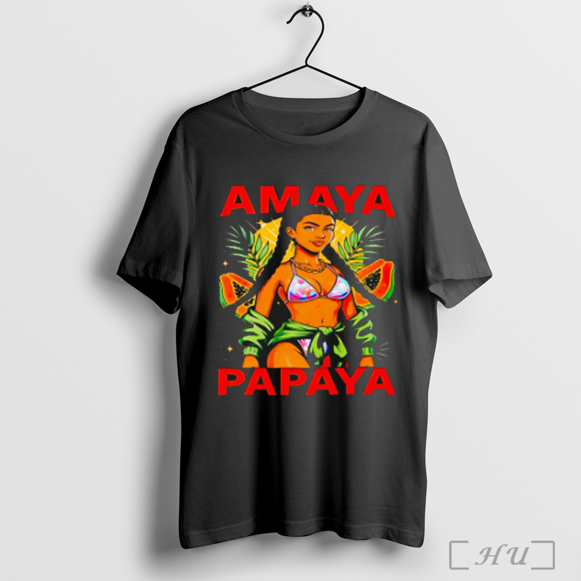 Amaya Papaya Tropical Bombshell Island T Shirt Sweatshirt