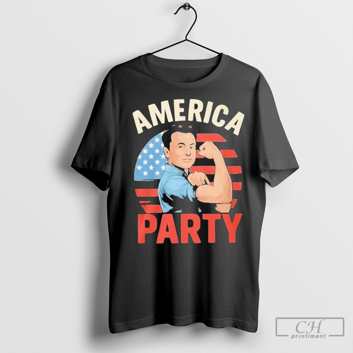 America Party Elon Musk T Shirt
