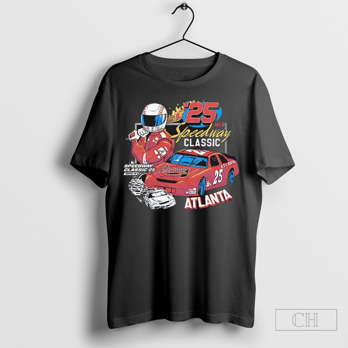 Atlanta Braves Mlb Speedway Classic 2025 Shirt