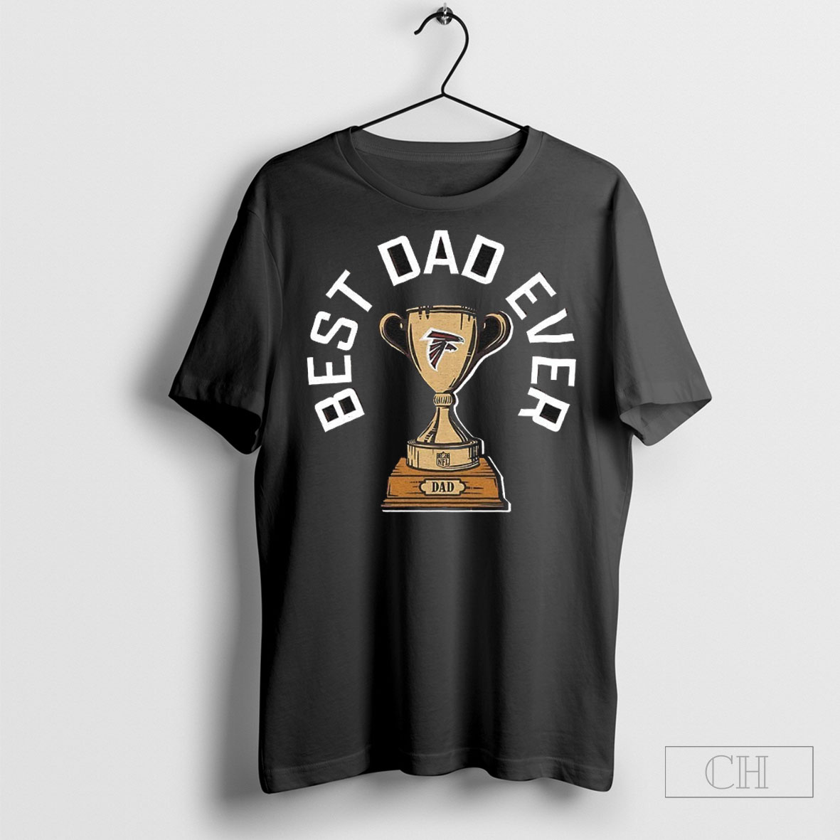 Atlanta Falcons Best Dad Ever Trophy Shirt