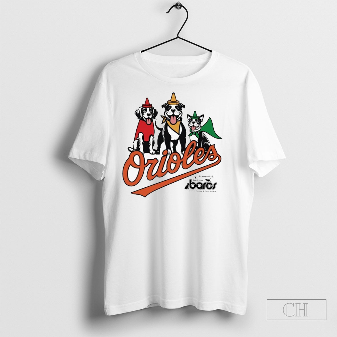 Baltimore Orioles Bark At Oriole Park Barcs Animals Rescue And Care Shelter T Shirt