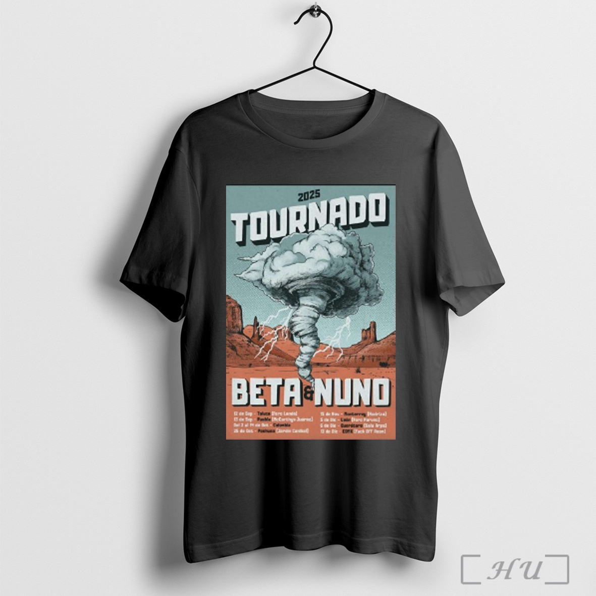 Beta And Nuno 2025 Tournado Shows T Shirt Sweatshirt