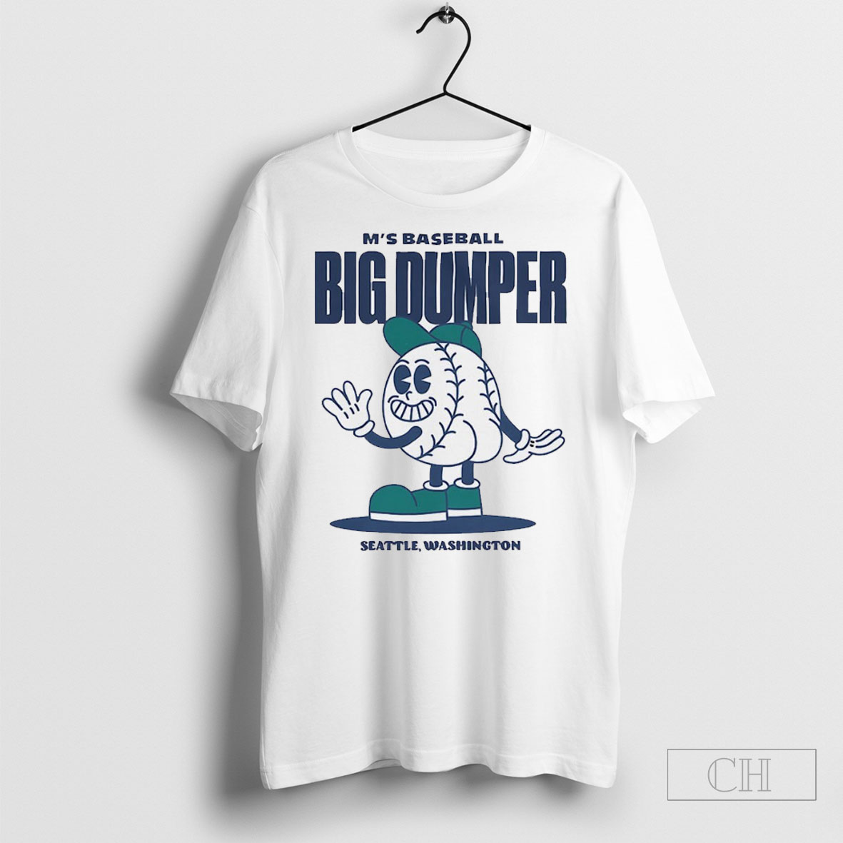 Big Dumper Ms Baseball Summer Cartoon Shirt