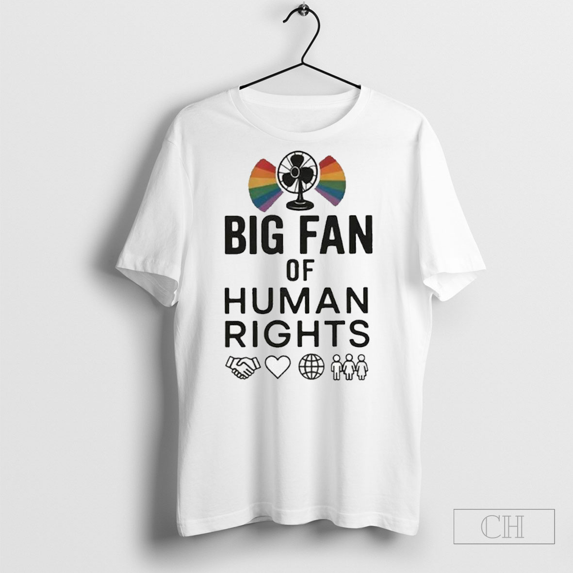 Big Fan Of Human Rights Pride 2025 T Shirt