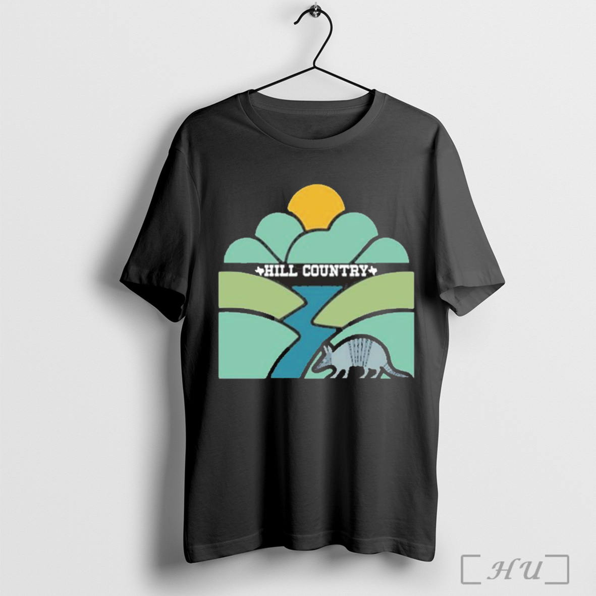 Blacktopmojo Hill Country Kerr County Texas River T Shirt Sweatshirt