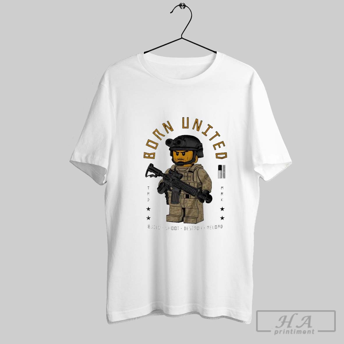 Brick Operator Build Shoot Destroy And Reload Shirt
