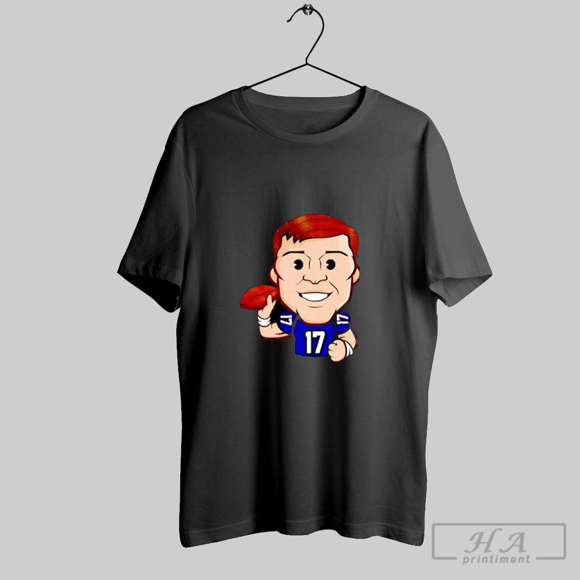Buffalo Bills Josh Allen Emoji Cartoon Shirt