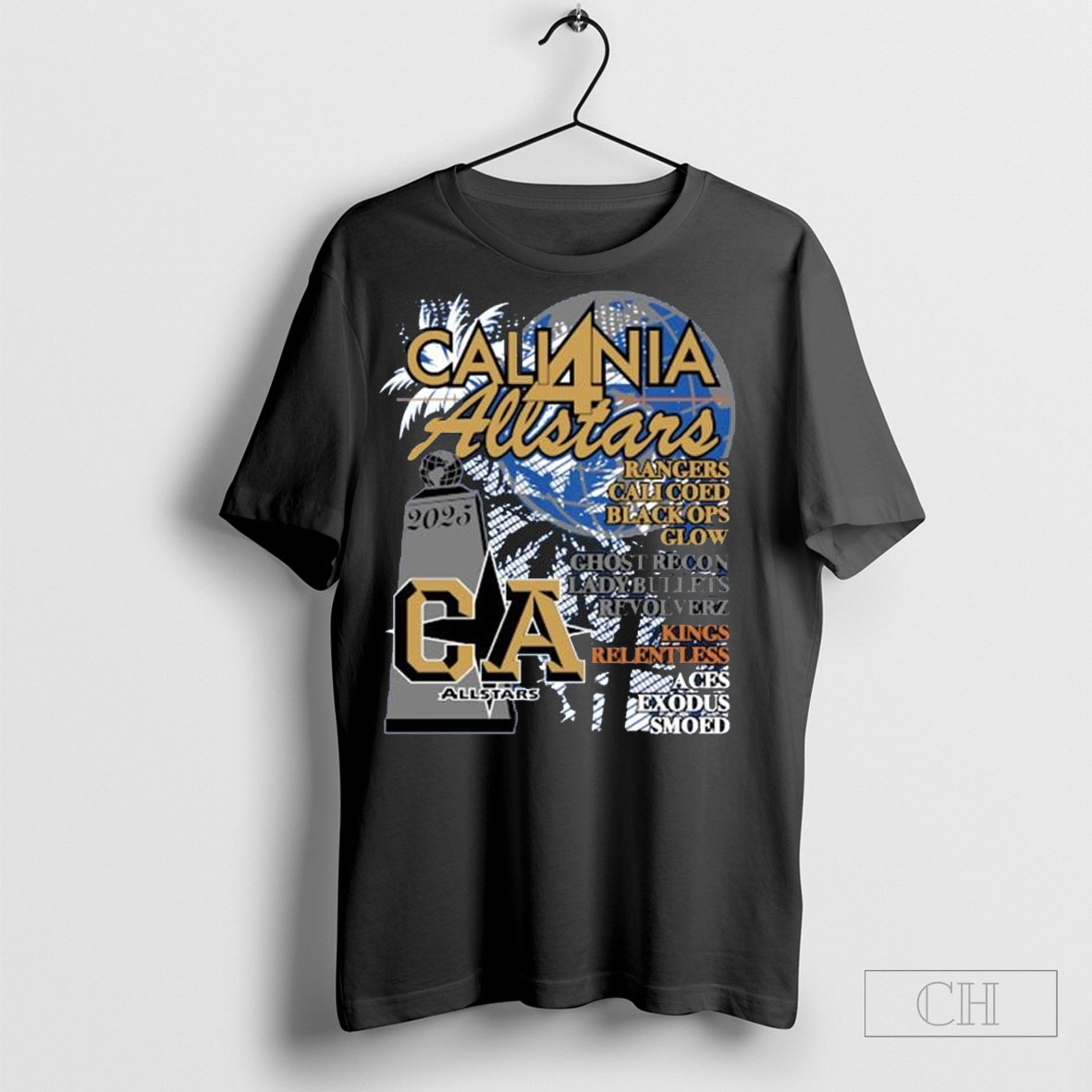 Cali4nia Allstars 2025 World Champions Shirt