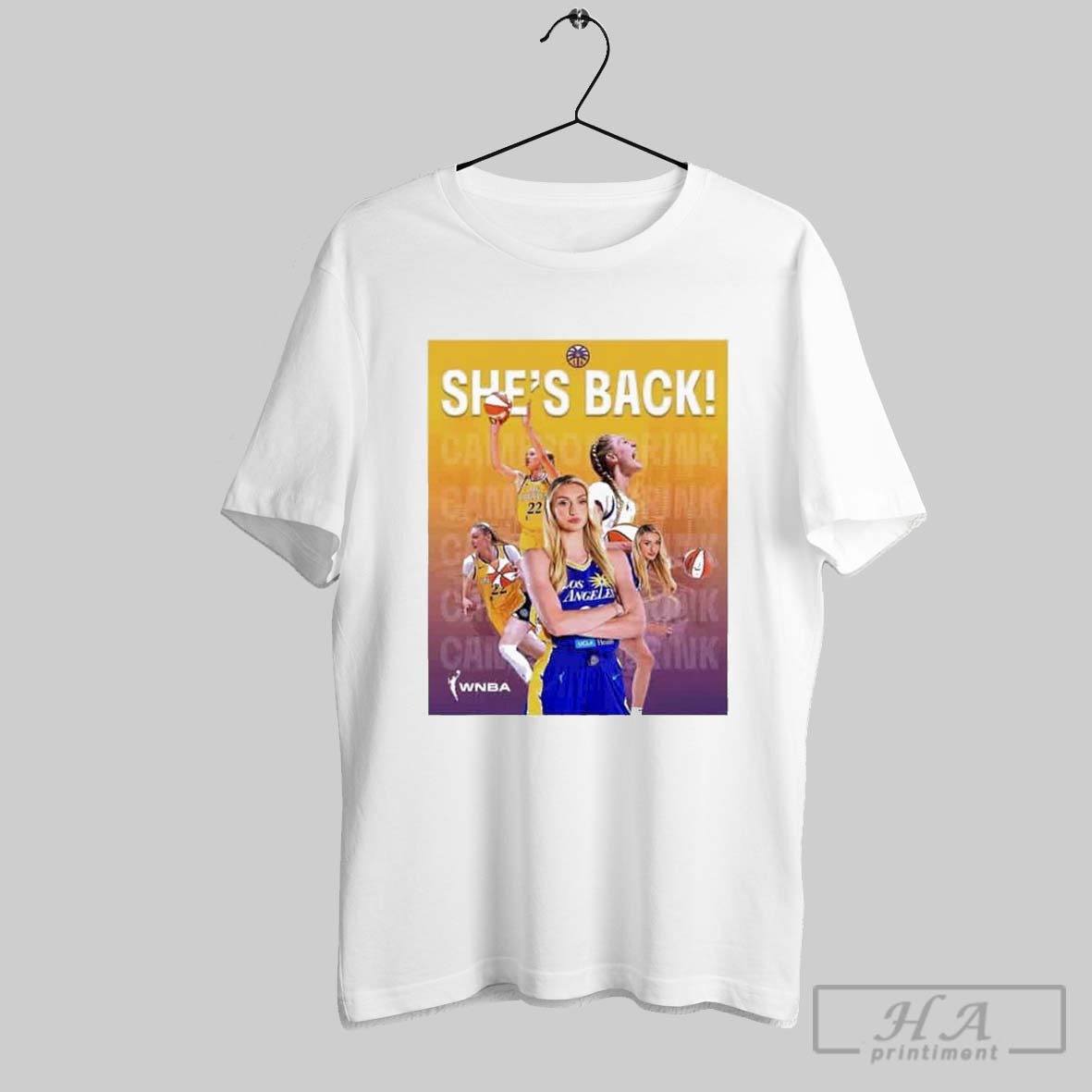 Cameron Brink Los Angeles Sparks Wnba Shes Back 2025 T Shirts