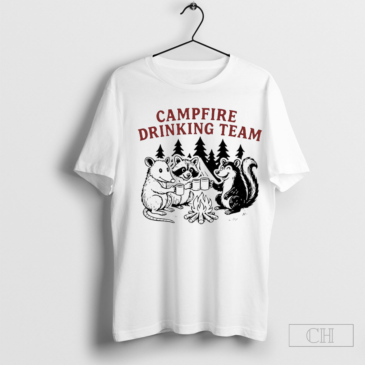 Campfire Drinking Team Shirt