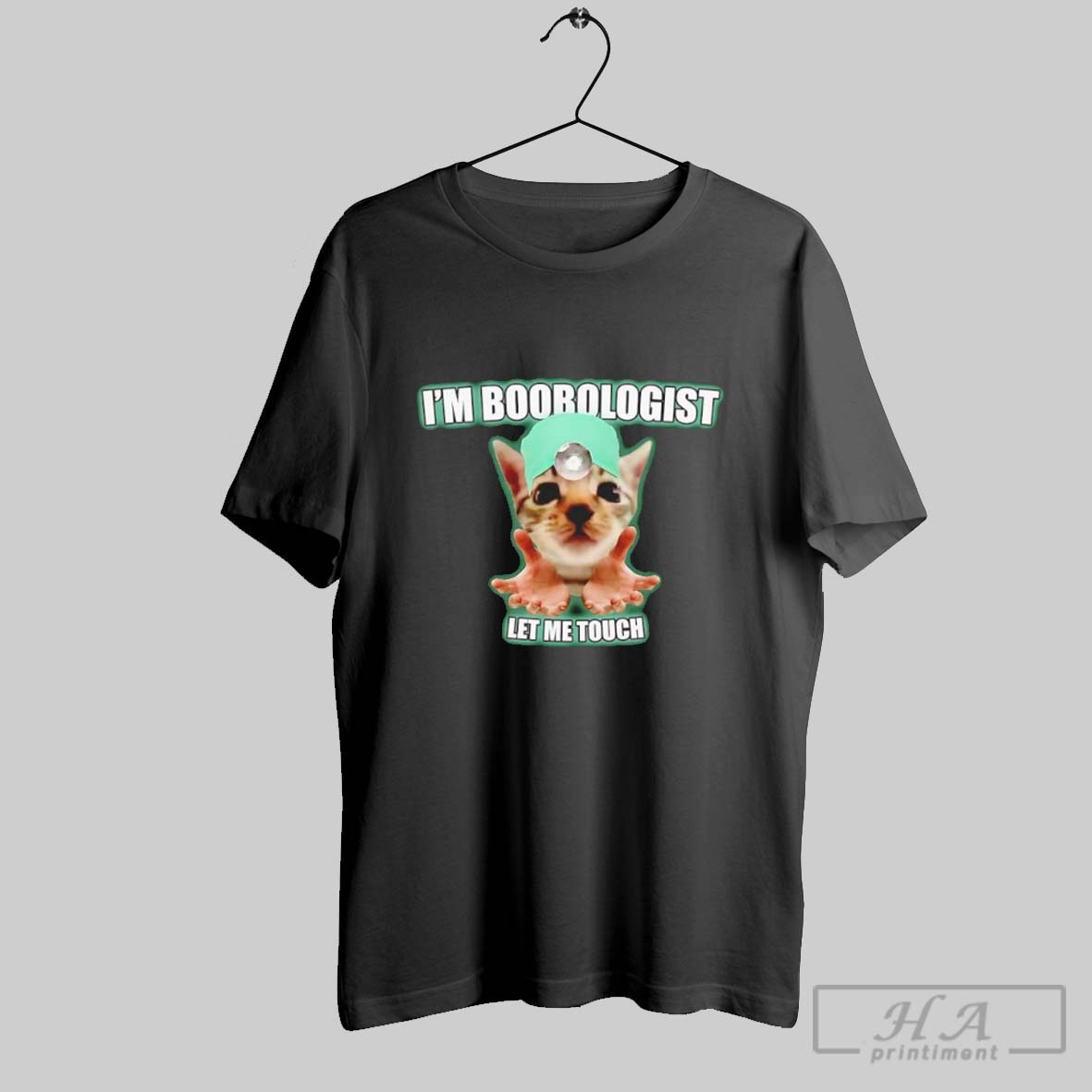 Cat Im Boobologist Let Me Touch T Shirt