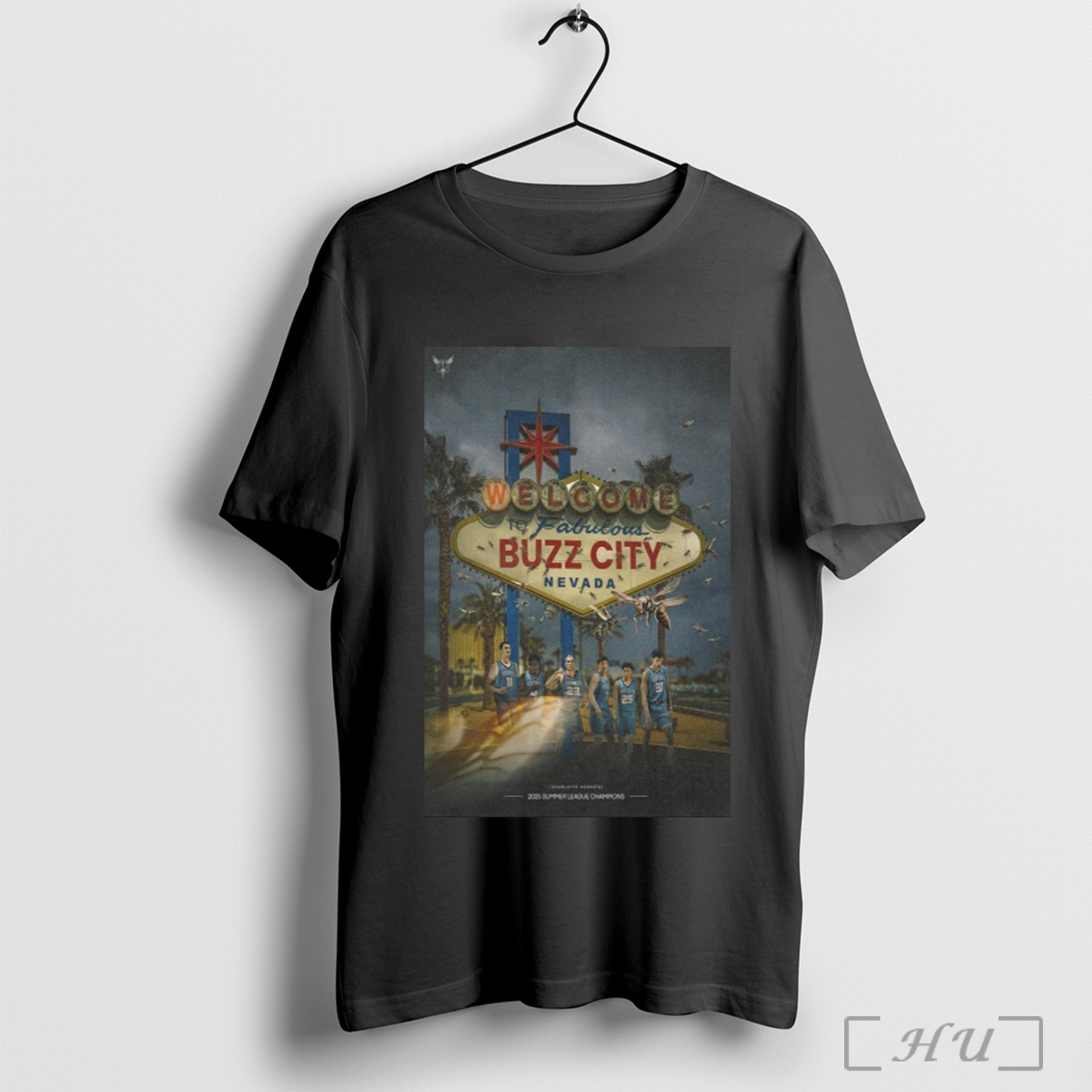 Charlotte Hornets Summer League 2025 Champion Celebration Poster T Shirt Sweatshirt