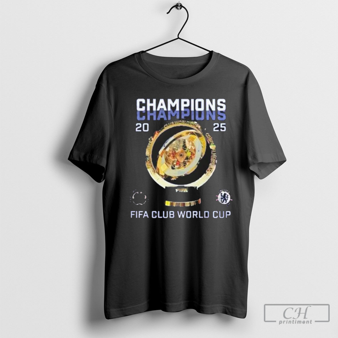 Chelsea Champions Fifa Club World Cup 2025 Special Edition T Shirt