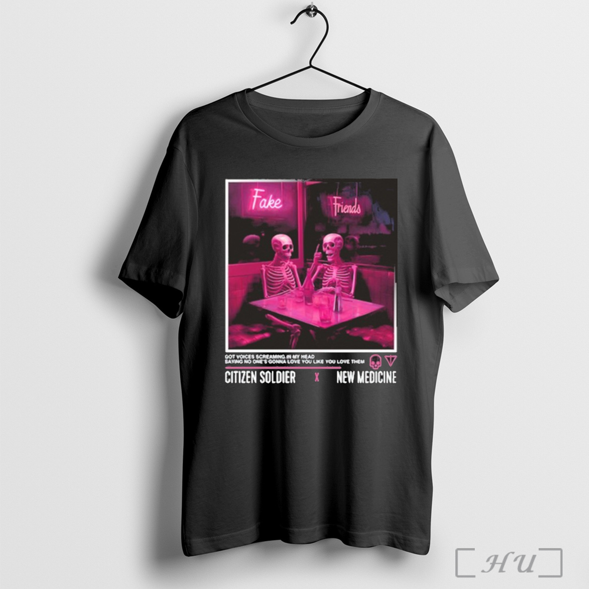 Citizen Soldier X New Medicine Fake Friends Limited Edition T Shirt Sweatshirt