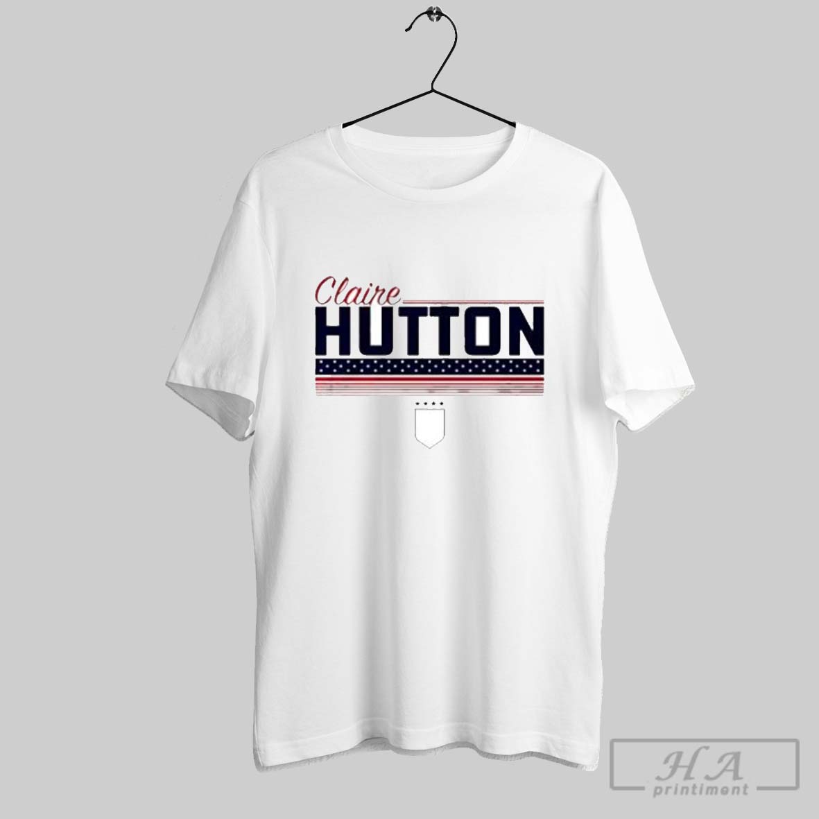 Claire Hutton Stripe Uswntpa Shirt