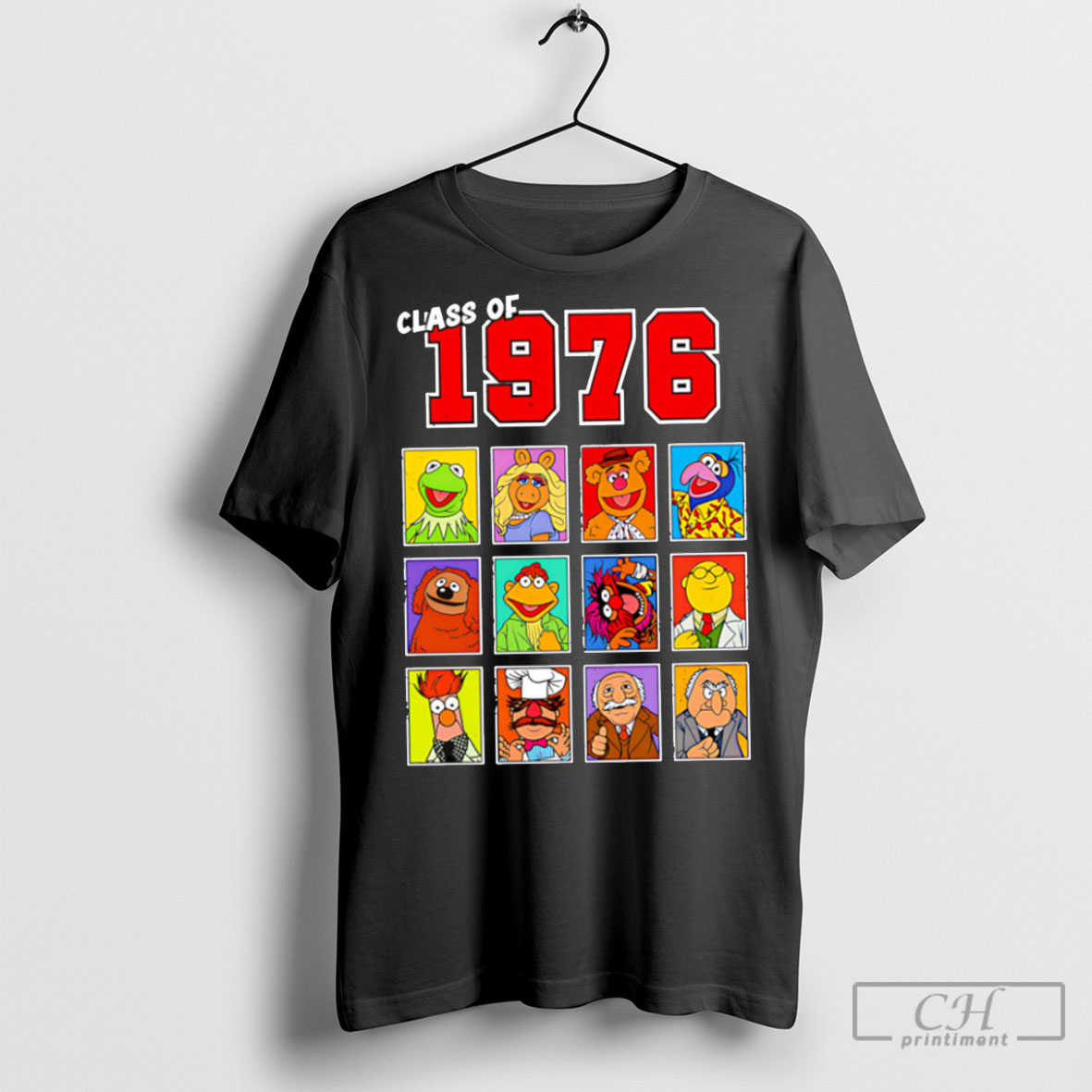 Class Of 1976 Famous Puppets Tee Shirt Sweatshirt
