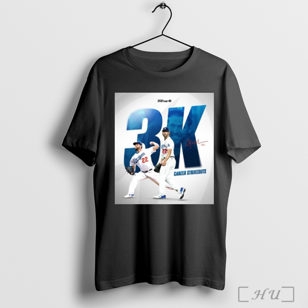 Clayton Kershaw Is Now The 20th Member Of The 3k T Shirt Sweatshirt