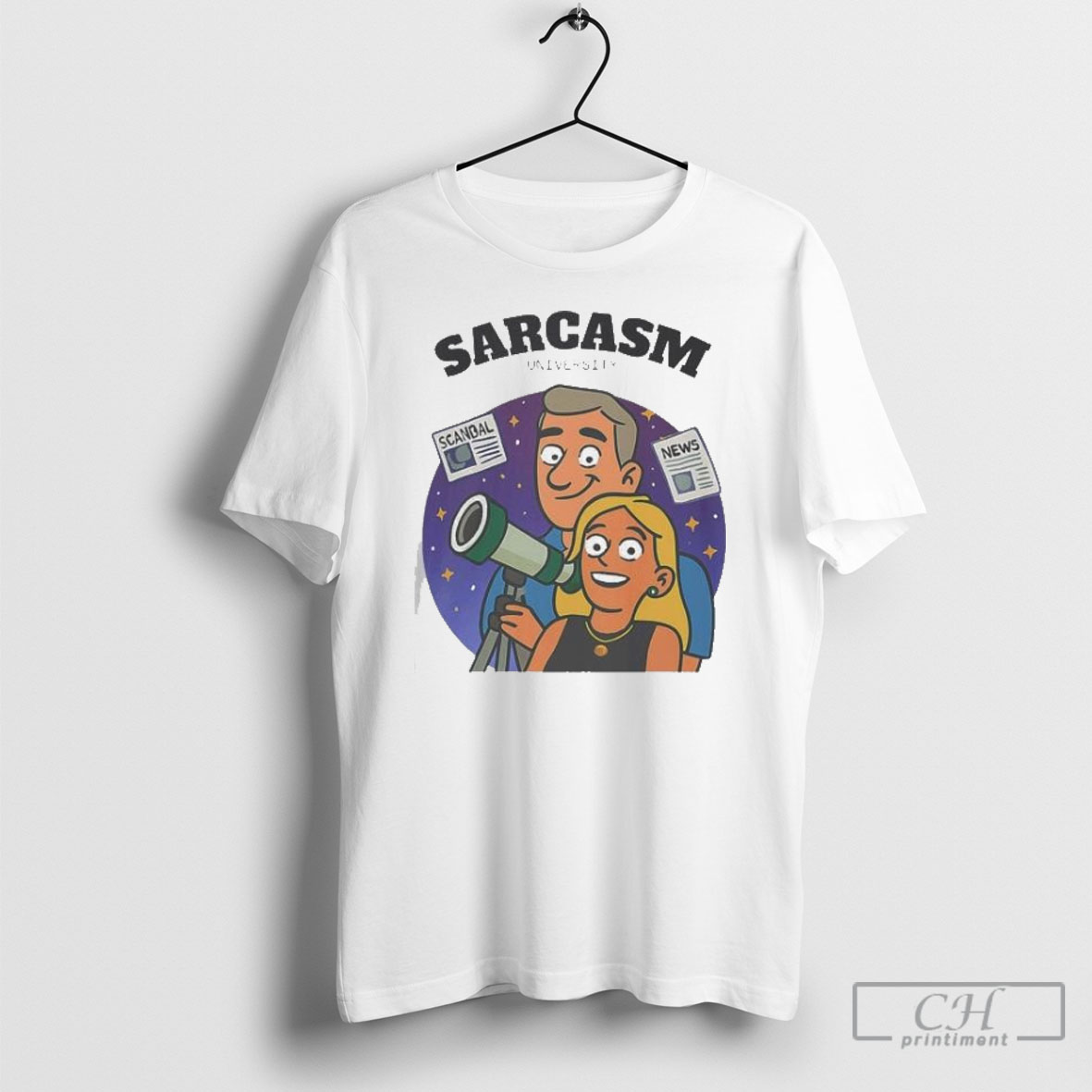 Coldplay Couple Sarcasm University Tee Shirt Sweatshirt