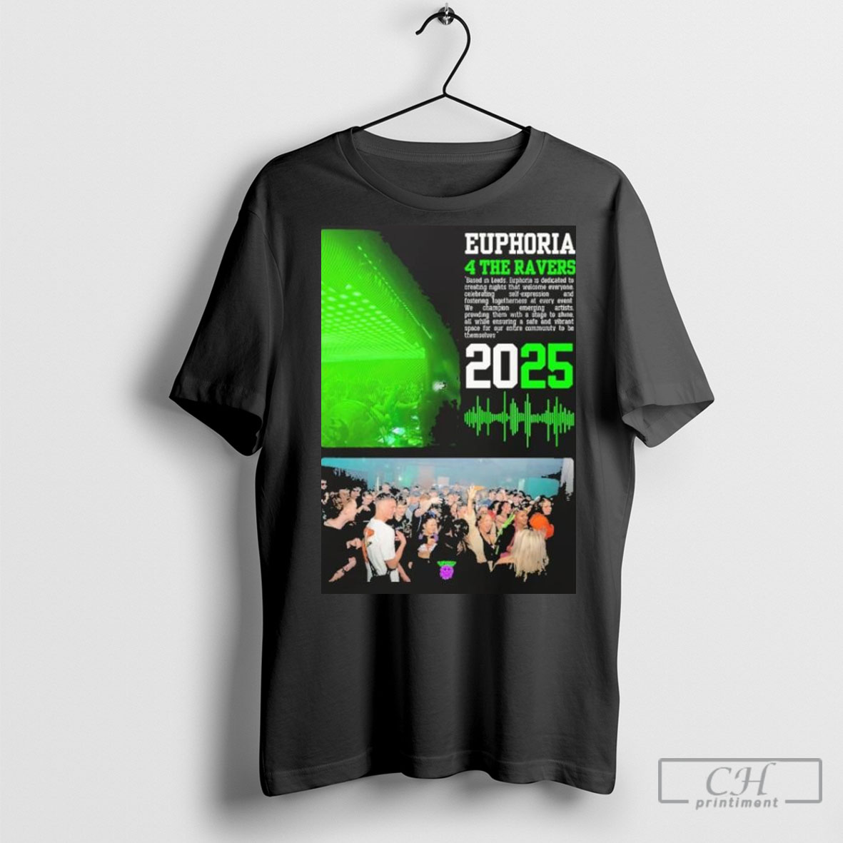 Euphoria 4 The Ravers 20025 T Shirt