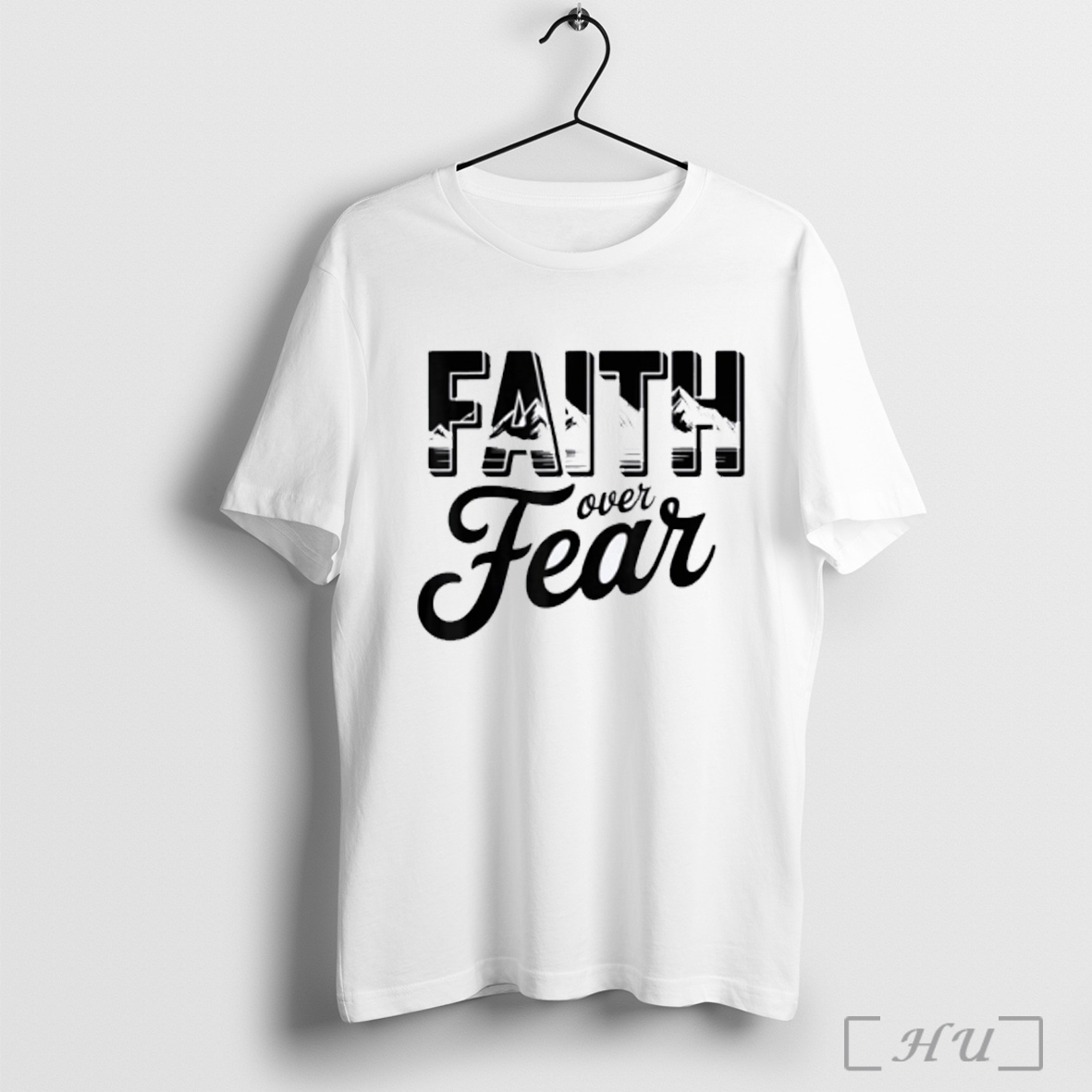Faith Over Fear Christian Religious T Shirt Sweatshirt