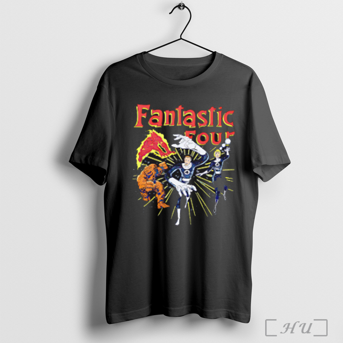Fantastic Four Characters Cartoon T Shirt Sweatshirt