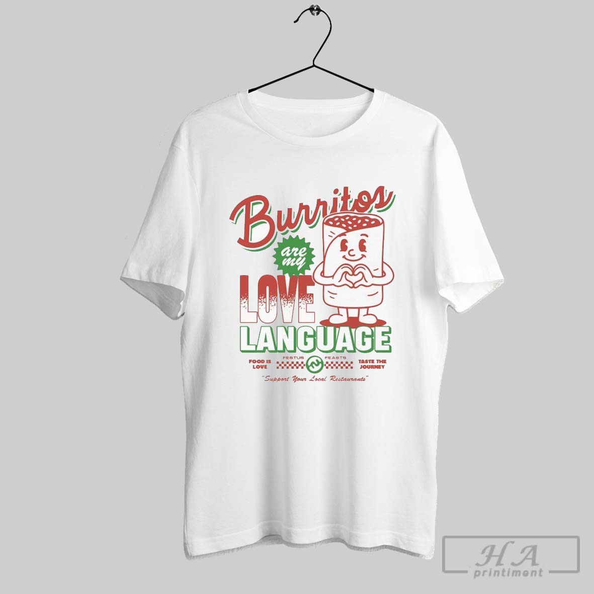 Festus Ezeli Burritos Are My Love Language Ultra T Shirts