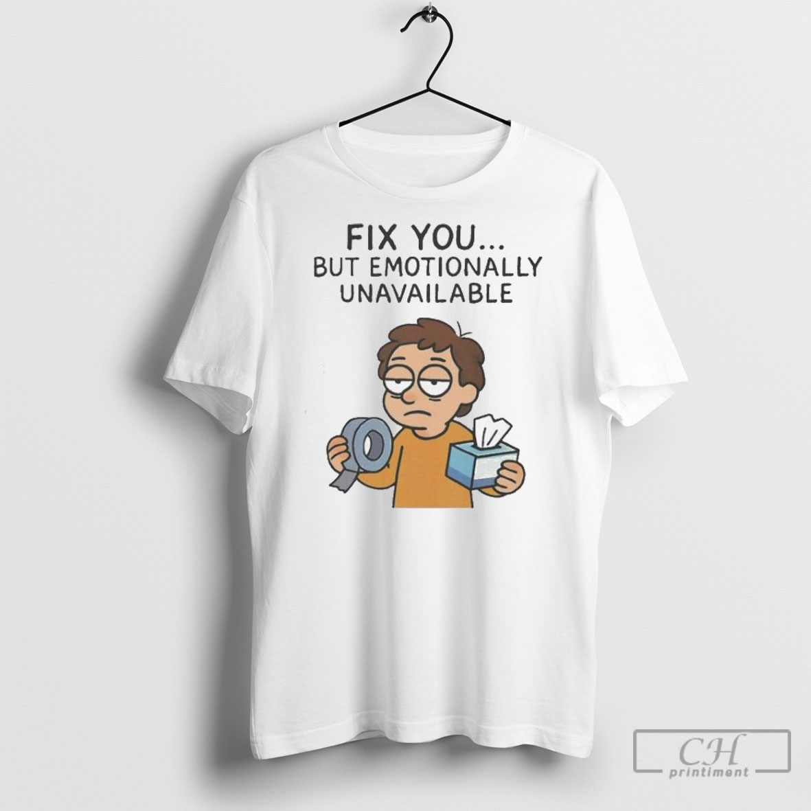 Fix You But Emotionally Unavailable Coldplay Tee Shirt Sweatshirt