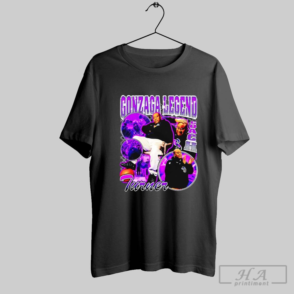 Gonzaga Legend Steve Turner Coach Shirt