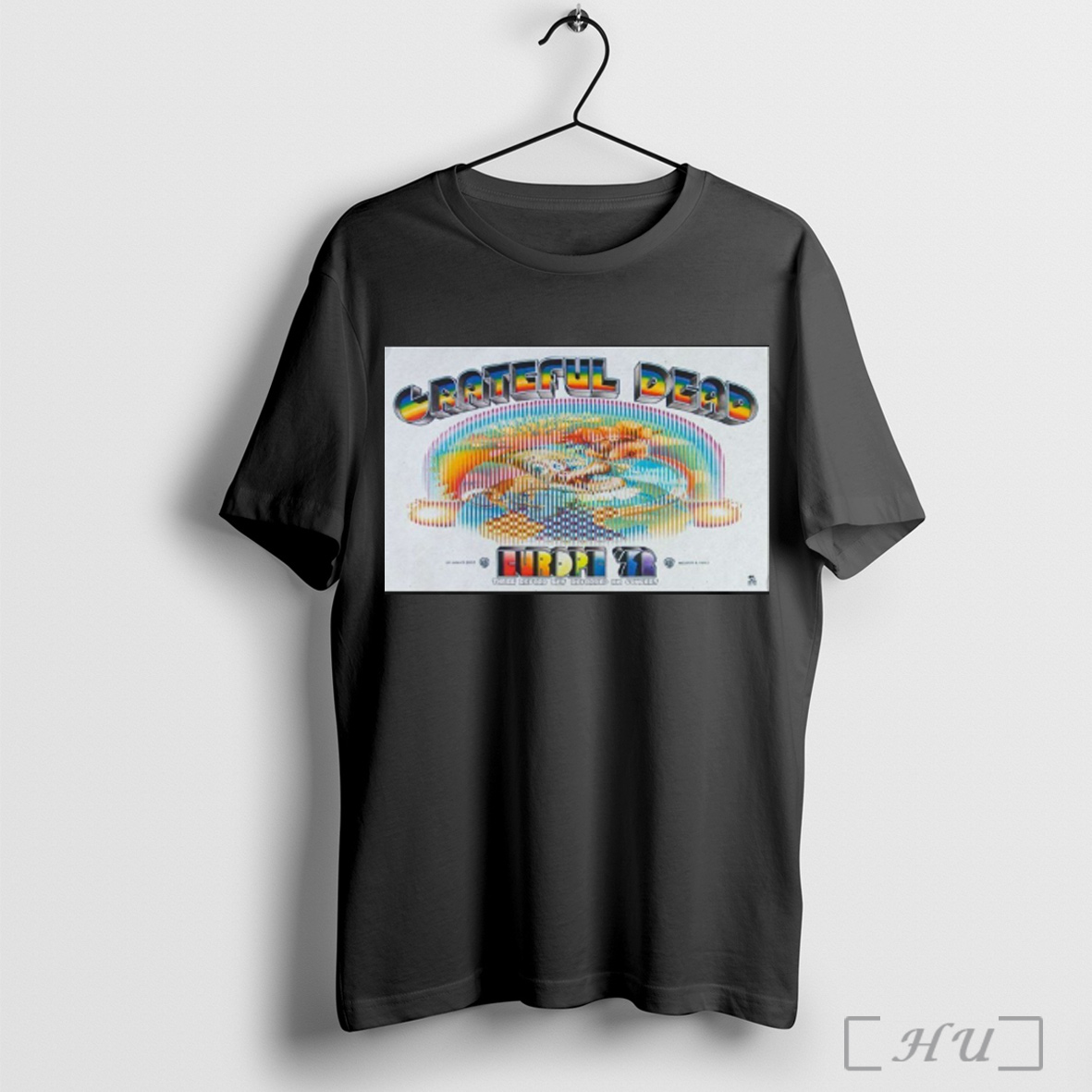 Grateful Dead Poster Europe 72 T Shirt Sweatshirt
