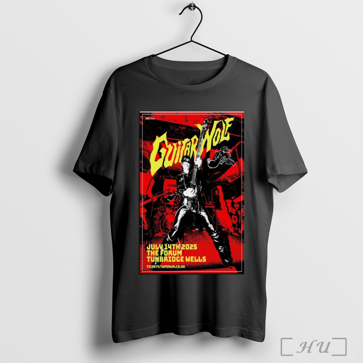 Guitar Wolf Poster 2025 Tunbridge Wells T Shirt Sweatshirt