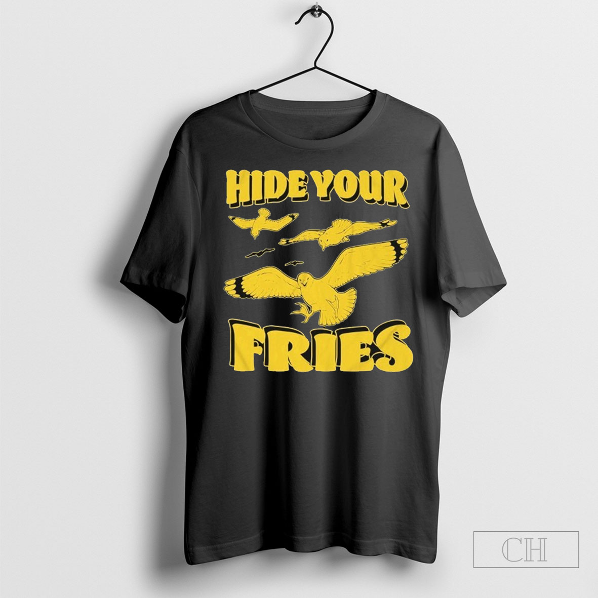 Hide Your Fries Dove T Shirt
